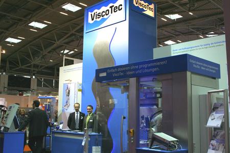 ViscoTec-Messestand