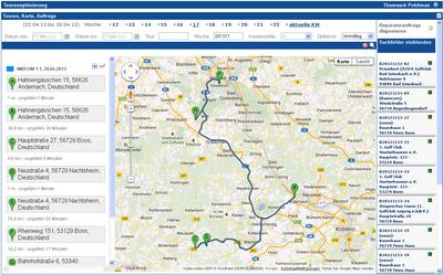 Optimale Toureneinteilung einfach und schnell