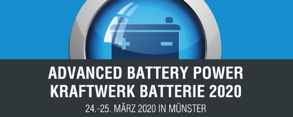 "Advanced Battery Power"- Conference, Contributions are welcome!