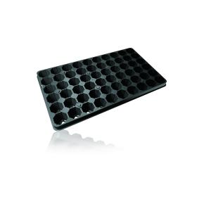 BP 3153/60 T Jungpflanzen- und Baumschulenpalette: 76 ml Volumen, geeignet für Plugs bis zu einer Höhe von 48 mm, Transportnocken für sichere Beförderung