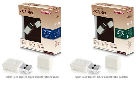 WL-349 Wireless USB Micro Adapter 150N UVP 29,99 euro, WL-352 Wireless USB Micro Adapter 300N UVP 34,99 euro