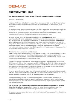 Pressemitteilung GEMAC Chemnitz GmbH - Übernahme Azubis - 20251001.pdf