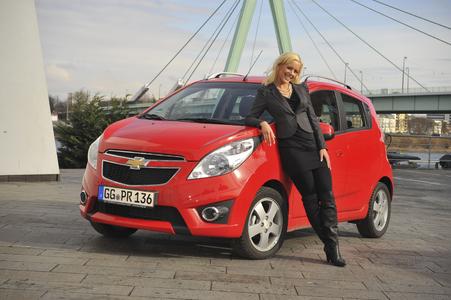 Chevrolet Spark und Isabel Edvardsson
