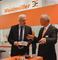 NRW-Wirtschaftsminister Duin besucht Weidmüller auf der Messe light+building