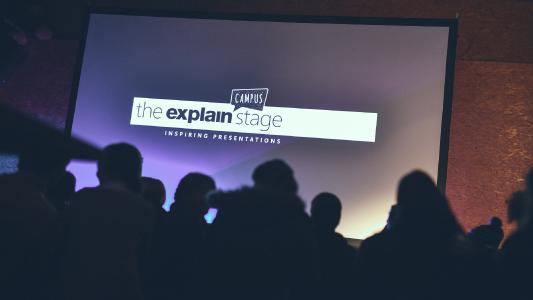 THE EXPLAIN STAGE CAMPUS© feiert Premiere im Schlachthaus Tübingen mit 160 Zuschauern / Foto: Michael Bieniek