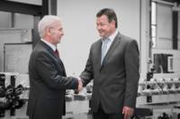 Bisheriger und neuer Geschäftsführer der HPT: Jürgen Willwacher und Torsten Müller (von l. nach r.)