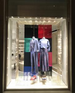 Modeboutique in Florenz, Pilkington OptiView™ Protect OW