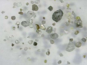 LOM - Micro- and macro-diamonds recovered from Lucapa’s drilling programs at Brooking’s Little S.jpg