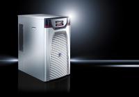 In order to achieve temperature precision while also meeting the demands for high energy efficiency, Rittal is launching the new Blue e+ series – a chiller generation that enables a huge leap in energy efficiency (Photo: Rittal GmbH & Co. KG)