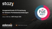 BSFZ Siegel für stazy Portfolio-Management von adensio