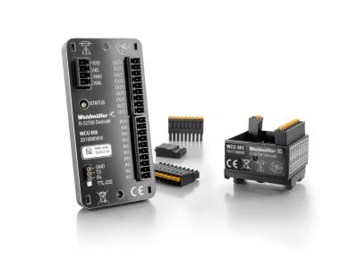 Weidmüller Logikmodule WCU: Robust ausgelegte Logikmodule mit integrierten analogen und digitalen I/Os zur Automatisierung in rauen Umgebungen