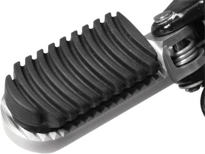 Rastengummis schützen das Schuhwerk, dämpfen Vibrationen und sorgen dabei für noch mehr Komfort und Sicherheit