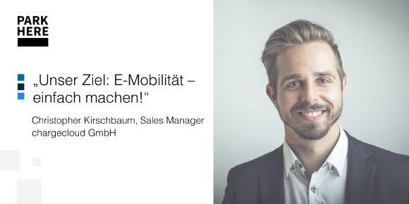 Christoph Kirschbaum, Leiter des Sales Teams bei chargecloud