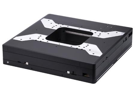V-738: Hochpräzisions-Kreuztisch mit magnetischem Direktantrieb und freier Apertur