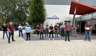 Die Auszubildenden der technischen Berufe bildeten die dritte Gruppe der Berufseinsteiger / Bildquelle: Remmers, Löningen