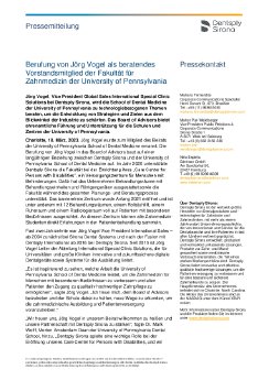 Dentsply Sirona_PM_Berufung von Jörg Vogel als beratendes Vorstandsmitglied der Fakultät für Zah.pdf