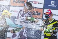 Larissa Papenmeier auf dem Podium