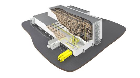 The EDEKA Group Nordbayern-Sachsen-Thüringen commissioned SSI Schaefer to expand and automate their regional warehouse in Gochsheim, Germany