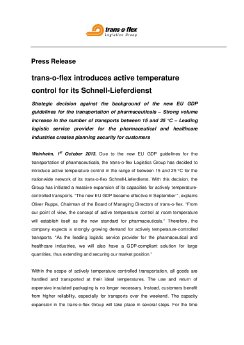 131001-PI-trans-o-flex baut Schnell-Lieferdienst auf aktiv temperaturgeführte Transporte um.pdf
