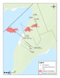 Figure 1: Roughrider Drillhole Location Map