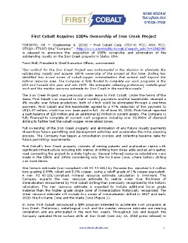 05092018_EN_FCC_Iron_Creek_Acq.pdf