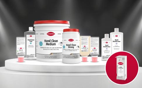 Handdesinfektion gehört ab sofort zum festen Produktportfolio von Caramba und ist Teil des Hautschutzprogramms.
Quelle: Caramba
Weitere Informationen zu Caramba gibt es unter: https://www.caramba.eu/.