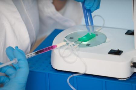 SensorPlugs Anwendungsbeispiel (Copyright PreSens GmbH)