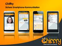 Chiffry- erste App mit dem Qualitätszeichen „IT Security made in
Germany“ für sichere und umfangreiche Smartphone-Kommunikation. 