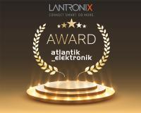 Für die hervorragenden Leistungen in der Distribution zeichnete Lantronix die Atlantik Elektronik GmbH mit einem Pokal „EMEA Distributor Partner of the Year“ aus.