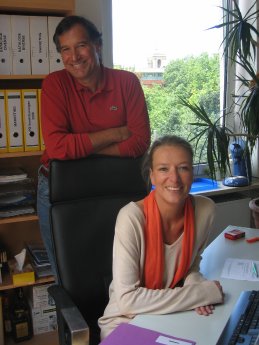 Ein gutes Team_Paolo Caletti (MD) und Katja Maier (Director Retail Sales, Avanquest Deutschland).JPG