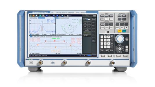 R&S ZNB8 4-port vector network analyzer supports cable tests in line with TC9 specification, Image: Rohde & Schwarz