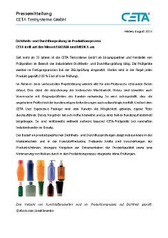 CETA Pressemitteilung - CETA auf Messen Fakuma und MEDICA - Mit Firmeninfo.pdf