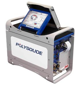 The P4 Orbital Welding Power Source with XXL touch screen, providing a truly interactive man-machine interface