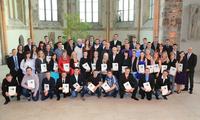 Am 26. Oktober 2013 zeichnete in der Magdeburger Johanniskirche die IHK Magdeburg die besten Prüfungsabsolventen des Jahrganges 2013 mit einer Ehrenurkunde aus (Foto: IHK Magdeburg / Viktoria Kühne)