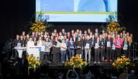 Die IHK Heilbronn-Franken ehrte im INTERSPORT redblue in Heilbronn erfolgreiche Prüfungsabsolventen der Aus- und Weiterbildung des Landkreises Heilbronn / Foto: Jonathan Trappe
