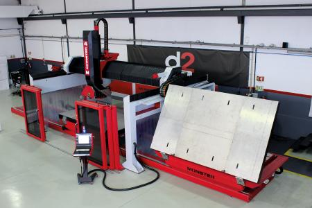 Bei den CNC gesteuerten Bearbeitungszentren der Reihe