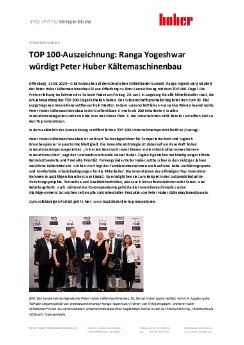 Huber PR199 - Huber als TOP 100 Innovator ausgezeichnet (DE).pdf