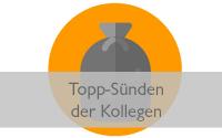 Topp-Sünden der Kollegen