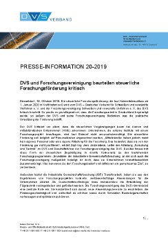 PM DVS 20-2019 Forschungsfoerderung.pdf