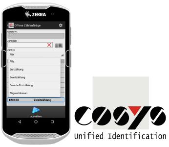 Zebra TC 51 / 56 MDE mit COSYS Software