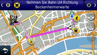 Fußgängernavigation