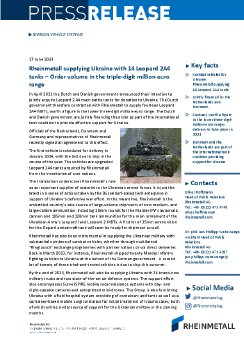 2023-06-27 Rheinmetall supplies Ukraine with Leopard 2A4.pdf