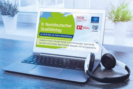 6. Norddeutscher Qualitätstag am 8. Juni 2021 im Online-Format: Praxisorientiertes Wissen, aktuelle News, spannende Workshops und Austausch mit Experten und Gleichgesinnten rund um das Prozess- und Qualitätsmanagement