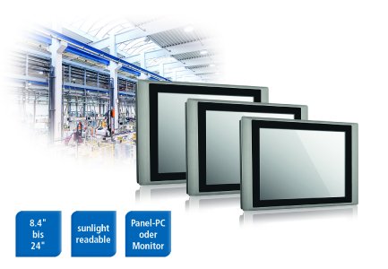 Spectra PowerTwin Panel PC und Monitore
