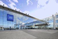 Eingangsbereich Messe Erfurt / (c) Barbara Neumann