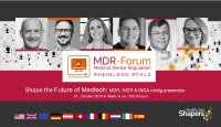 8. MDR-Forum in Mainz auch in diesem Jahr aktiv mitgestaltet von den Healthcare Shapers