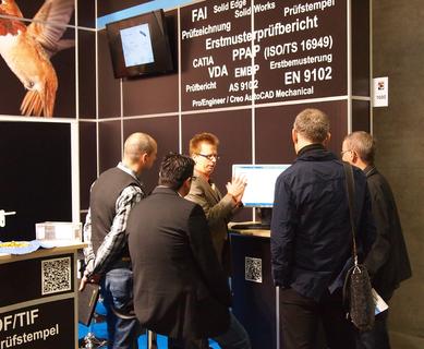 InspectionXpert stößt bei Messebesuchern auf großes Interesse