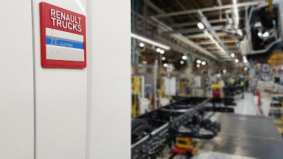 Die vollelektrische Renault Trucks D Z.E. Baureihe wird in Blainville-sur-Orne gefertigt