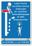 Kompaktes Wissen in zwei zusätzlichen Online-Seminaren zum KWKG und EEG 2021
