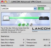 Kostenloses Update für den LANCOM VPN-Client für Mac OS X